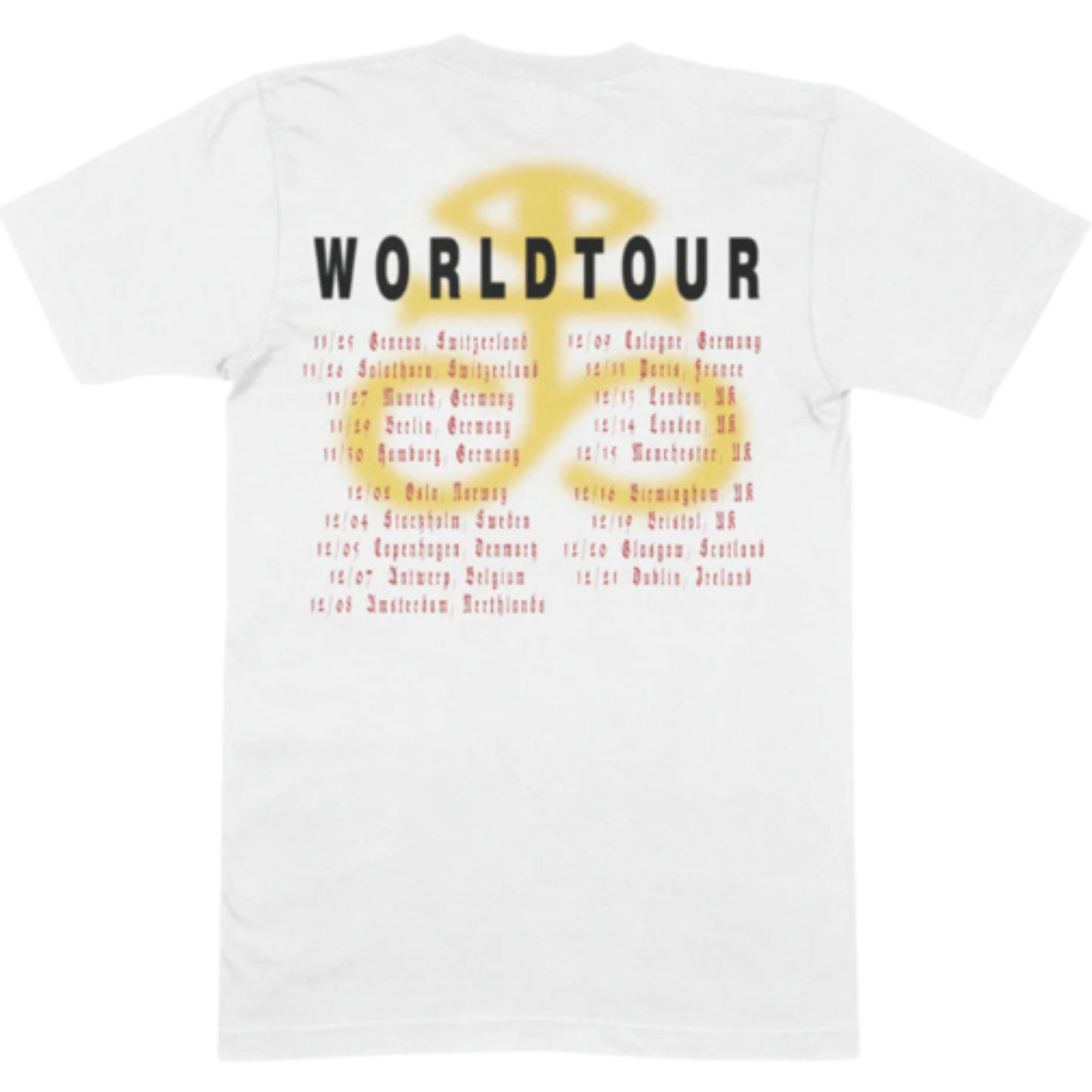Red World Tour Tee
