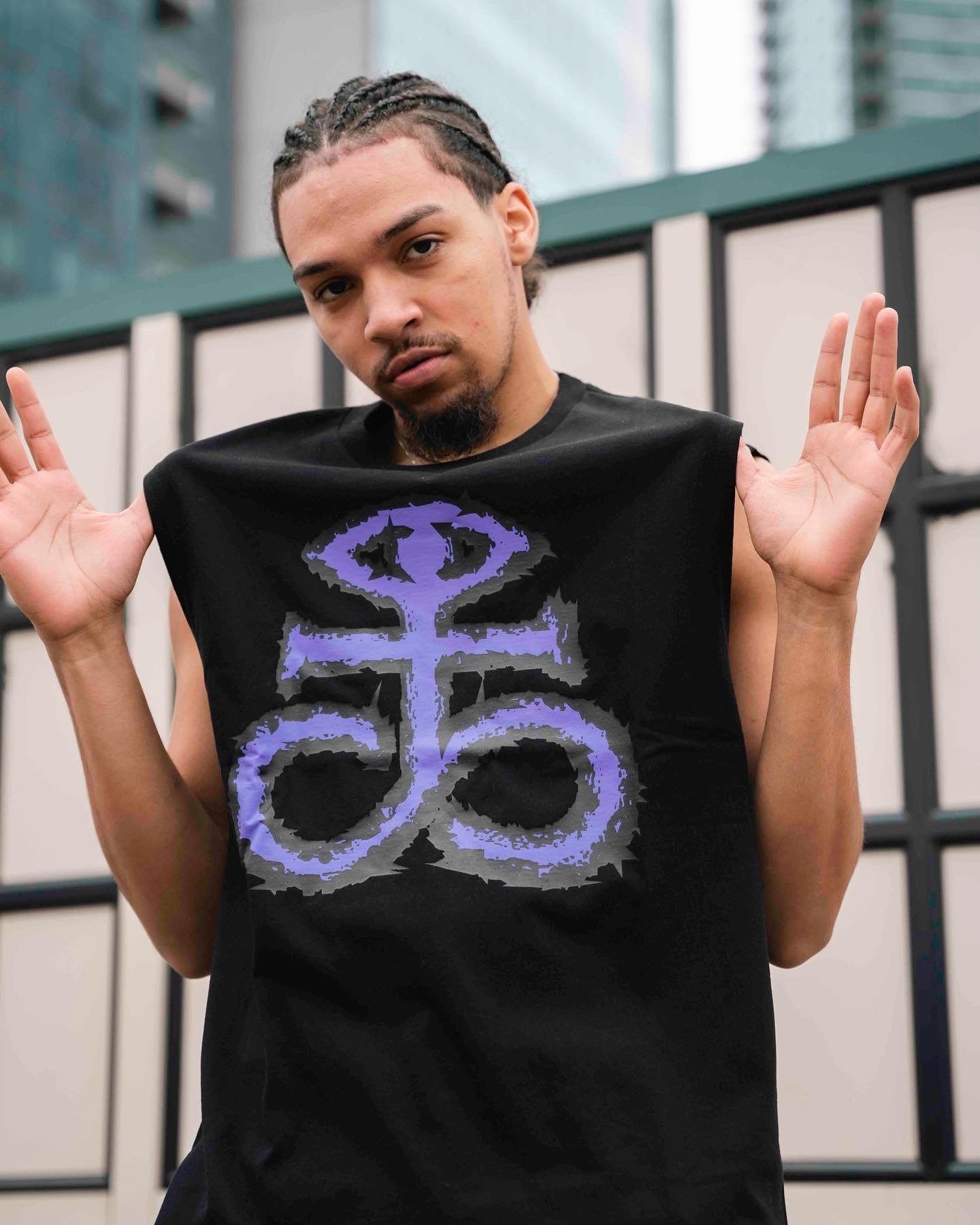 MBS Symbol Sleeveless Tank (Black)