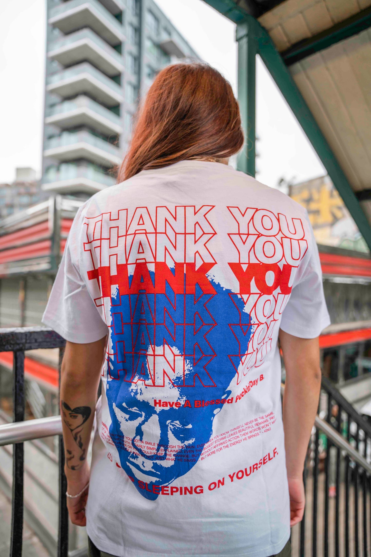 Thank You Have a Nice Day Tee (White)