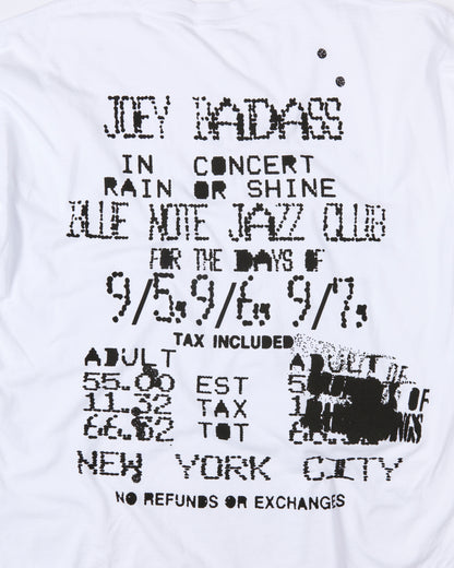 Joey Bada$$ Blue Note New York (White Long Sleeve)