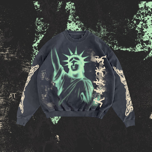 Joey Badas$$ x KidSuper Studios - SUPAFLEE CREWNECK