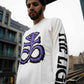 The Light Purple Logo Long Sleeve Shirt