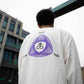 The Light Purple Logo Long Sleeve Shirt